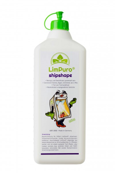 LimPuro® shipshape Desinfektionsreiniger 1L
